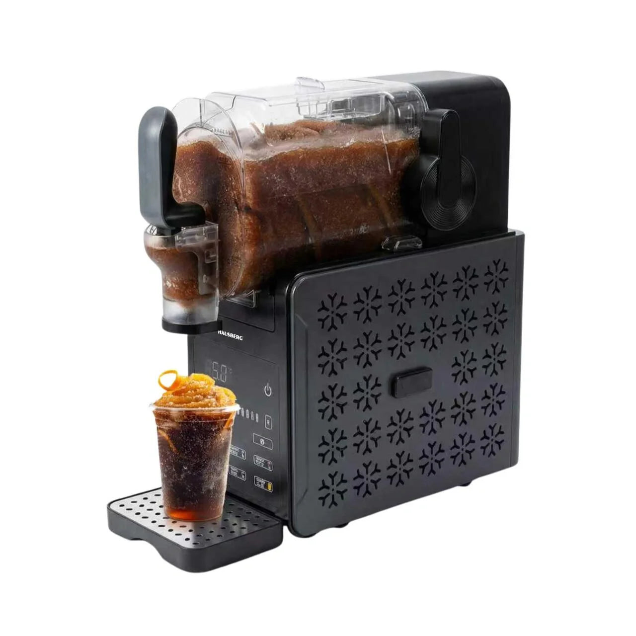 HAUSBERG HB-6045GR Máquina de Slushie y Helados de 2L con Pantalla Táctil